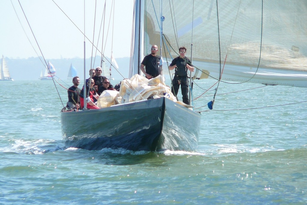 Spring Championship International 12 metre Italia competes in the Big Boat class - Warsash Spring Series and Spring Championship 2010  © Peter Bateson